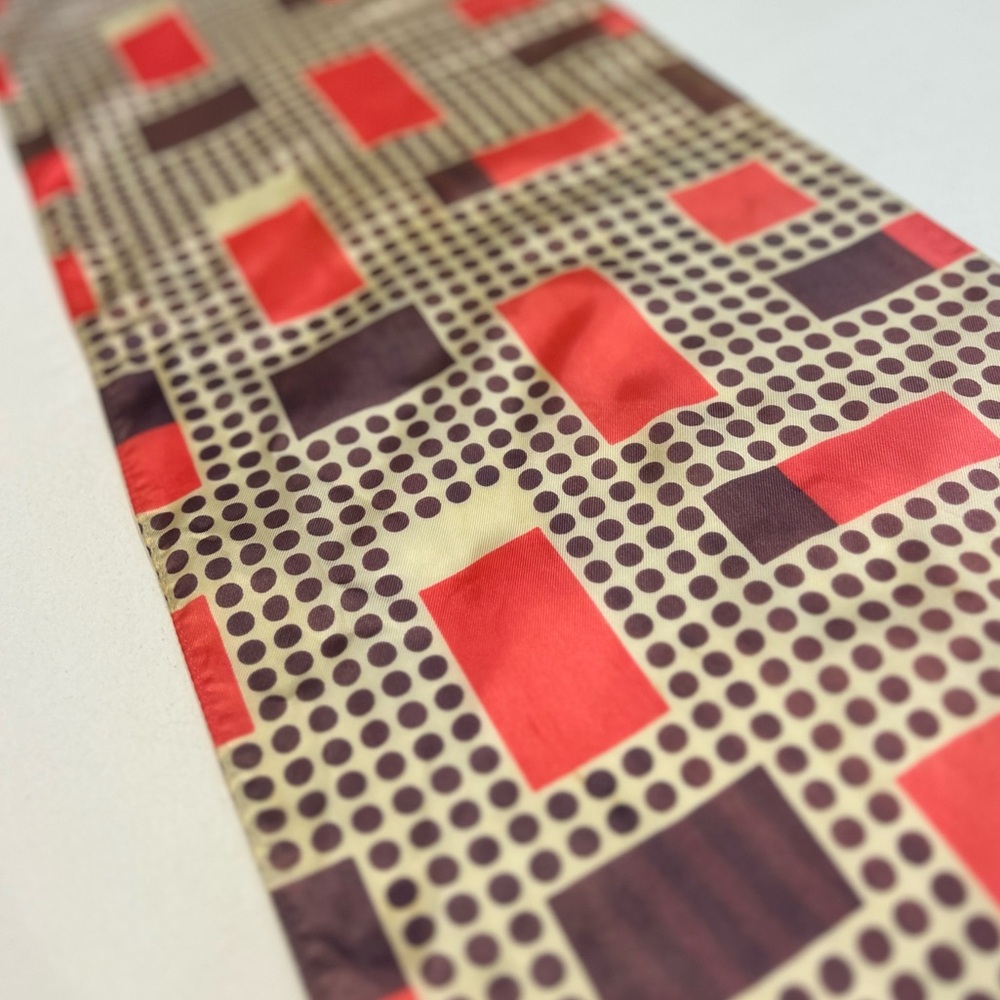 Vintage Geometric Scarf